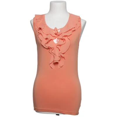 Top (Orange) fra Lauren Ralph Lauren Elastan, Viscose