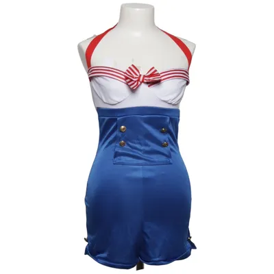 Fancy dress (Blue, White, Red) from Leg Avenue Polyester