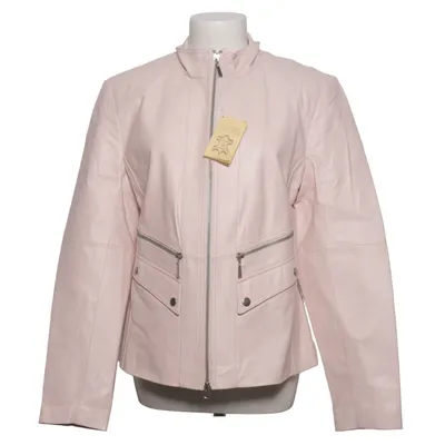 Lederjacke (Pink) von TCM Baumwolle, Leder, Polyester