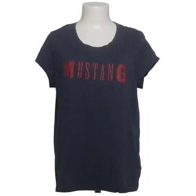 T-shirt (Grijs) van Mustang True Denim Katoen