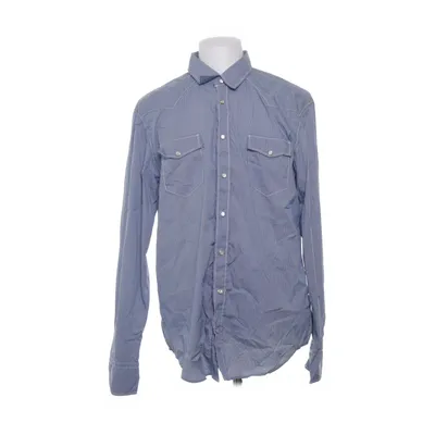 Shirt (Blue, White) from Hugo Boss Cotton, Elastane, Polyamide