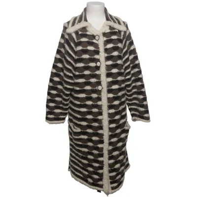 Strickjacke (Braun, Schwarz, Weiß) von Missoni Merinowolle, Polyamid