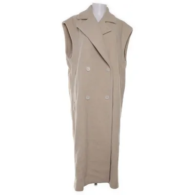 Vinterkappa (Beige) från Massimo Dutti Polyamid, Ull