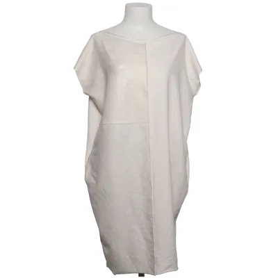 Robe (Blanc) de Para Mi Coton, Élasthane, Polyester