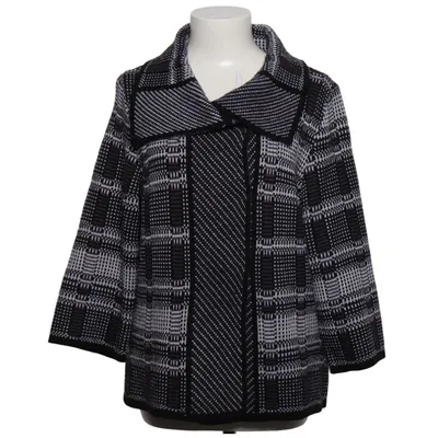 Cardigan (Black, White) from Laura Kent Acrylic