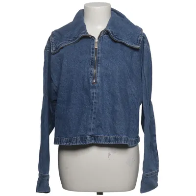Veste en jean (Bleu) de Zara Coton