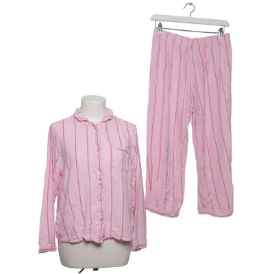 Pyjamas (Rosa, Röd, Vit) från Primark Cares Polyester, Viskos
