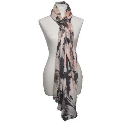Sjal (Svart, Beige, Flerfärgad) från Vince Camuto Återvunnen polyester, Viskos
