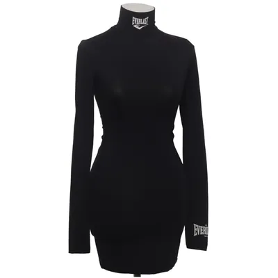 Turtleneck dress (Black) from Everlast Elastane, Polyamide