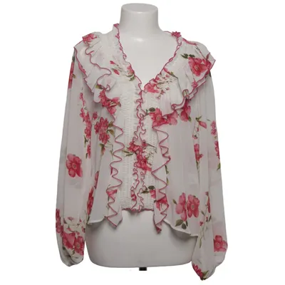 Blus (Vit, Röd) från Zara Polyester