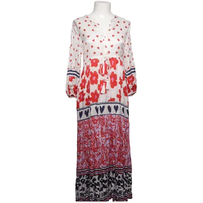 Maxi jurk (Wit, Rood, Blauw) van Grace Viscose