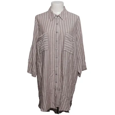 Shirt dress (Gray, White) from Karisma Cotton