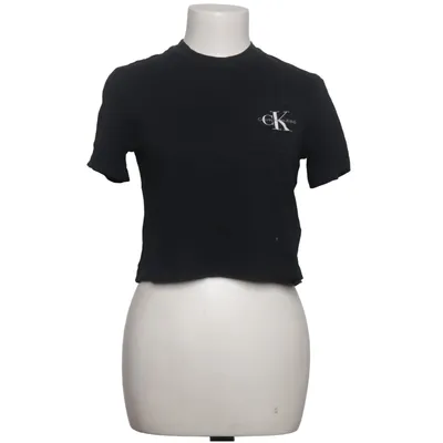 T-shirt (Zwart) van Calvin Klein Jeans Katoen