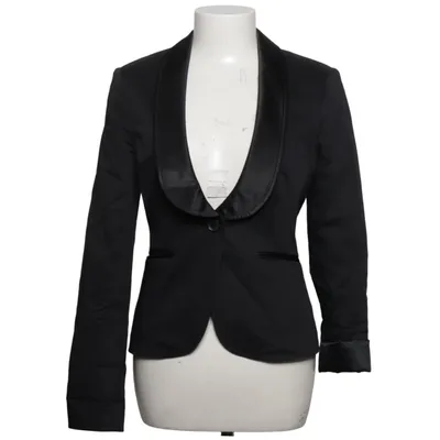 Smokingblazer (Sort) fra Rock & Republic Bomuld, Elastan, Polyester