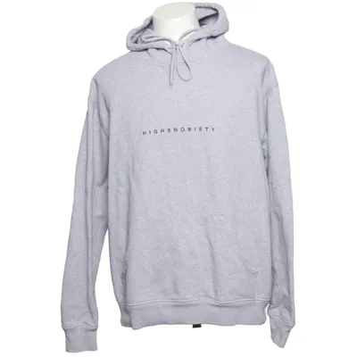 Sweat à capuche (Gris) de Highsnobiety Coton