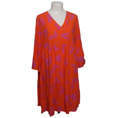 Kjole (Orange, Pink, Flerfarvet) fra Sarah Viscose