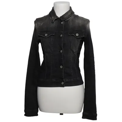 Jeansjacka (Grå) från Please Bomull, Elastan