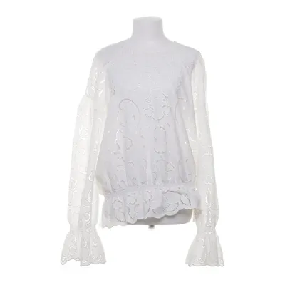 Peplum top (Wit) van Perseverance Polyester