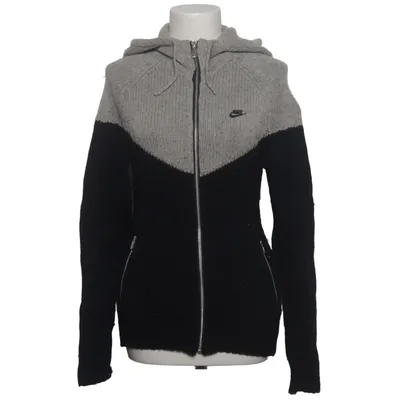 Hættetrøje (Grå, Sort, Flerfarvet) fra Nike Sportswear Nylon, Uld