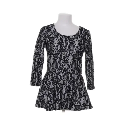 Peplum top (Black, White) from Amy's Stories Polyester