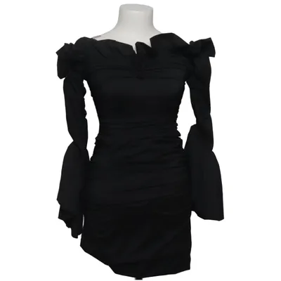 Dress (Black) from Philosophy di Lorenzo Serafini Elastane, Polyamide, Polyester