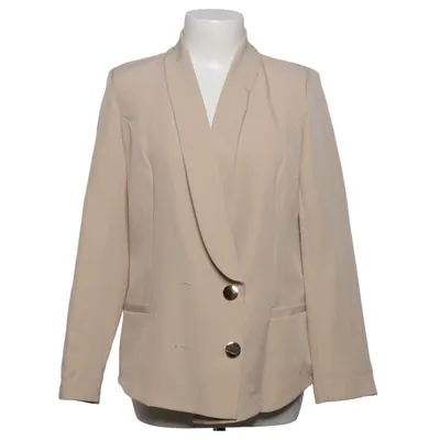 Blazer (Beige) from Maia Hemera Elastane, Polyester