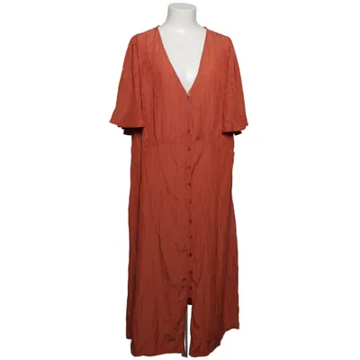 Långklänning (Orange) från ONLY Carmakoma Polyester, Viskos