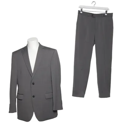 Jakkesæt (Grå) fra Angelo Litrico Elastan, Polyester