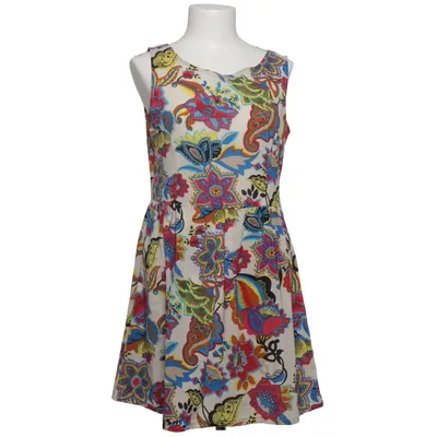Dress (White, Multicolored) from Smash Elastane, Polyester