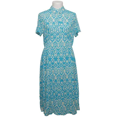Maternity dress (Blue, White) from Atelier Maman by Jbc Viscose