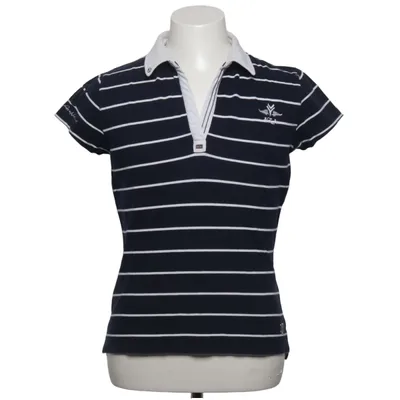 Poloshirt (Blauw, Wit) van NZA Katoen, Elastaan