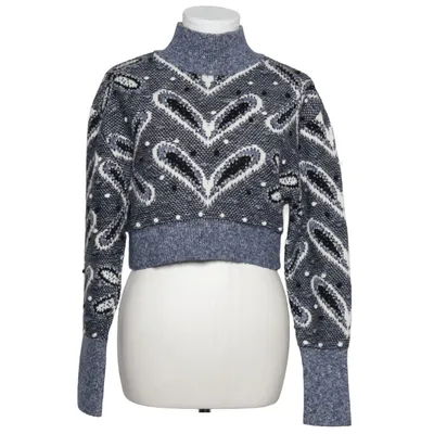 Sweater (Blå, Sort, Hvid) fra Zara Akryl, Bomuld, Polyester