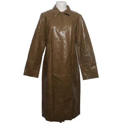 Coat (Brown) from Review Collection Cotton, Polyurethane