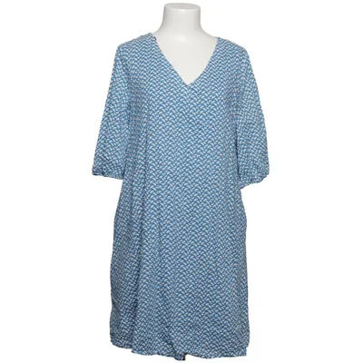 Dress (Blue, White) from Tom Tailor Modal, Viscose