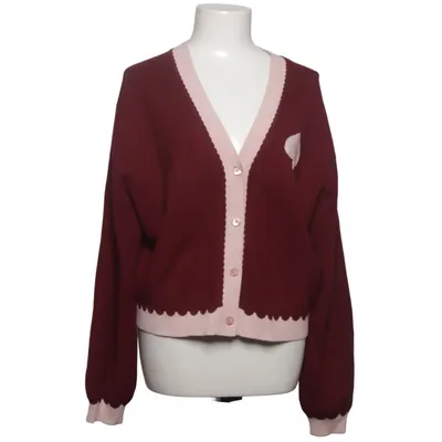 Strickjacke (Rot, Pink) von Kate Spade Elasthan, Polyamid, Polyester, Viskose