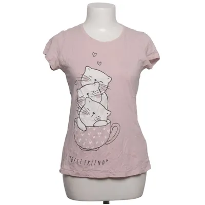 T-shirt (Pink) fra Mana Bomuld, Viscose