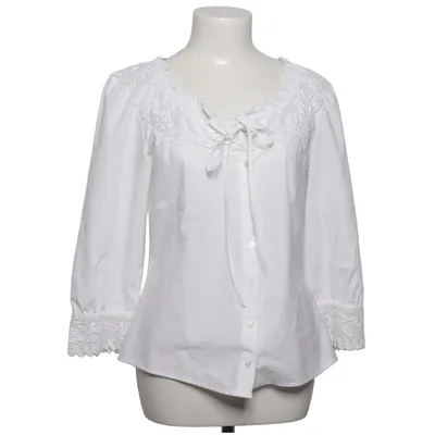 Blouse (Wit) van Almsach Katoen, Polyester