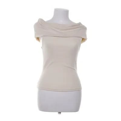 Topp (Beige) från H&M Modern Classic Polyester, Elastan