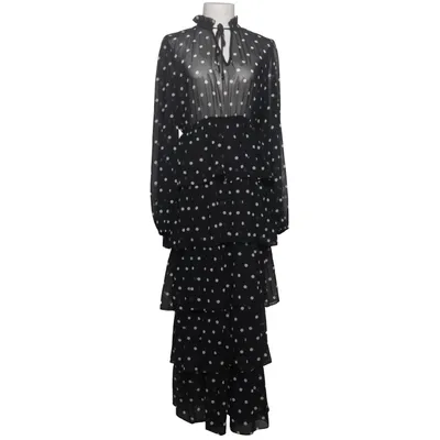 Robe longue (Noir, Blanc) de Camille Botten x NA-KD Polyester
