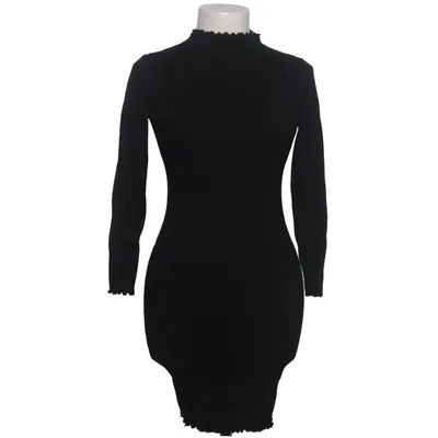 Robe à col roulé (Noir) de Cherry Koko Coton, Élasthane, Polyester