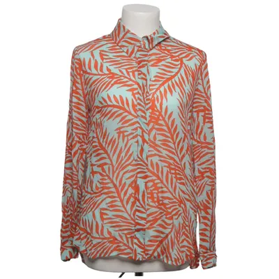 Blouse (Orange, Blue) from Diane von Furstenberg Viscose