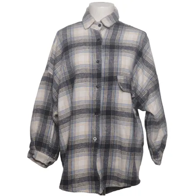 Skjortejakke (Blå, Beige, Sort) fra Cherry Koko Polyester