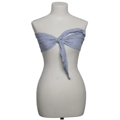 Tube top (Blue) from Oysho Linen
