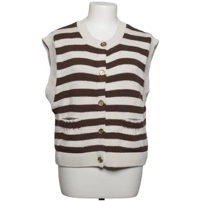 Vest (Brown, Beige) from Parfois Recycled cotton, Recycled polyester