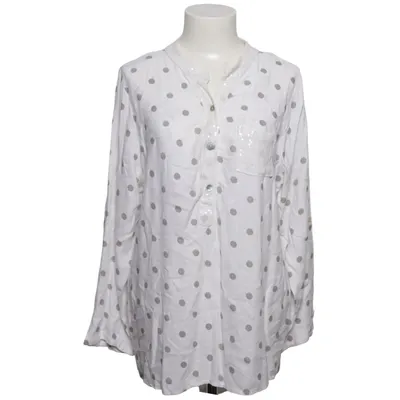 Blouse (White, Gray) from Made in italy Cotton