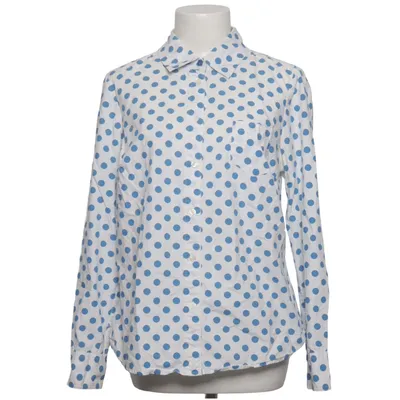 Shirt (Wit, Blauw) van Boden Katoen