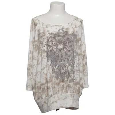 Topp (Beige, Vit) från Blind Date Women Polyester, Viskos