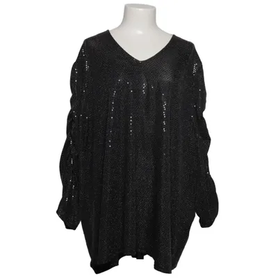 Top (Black, Silver) from Cellbes Elastane, Metallic fiber, Polyester