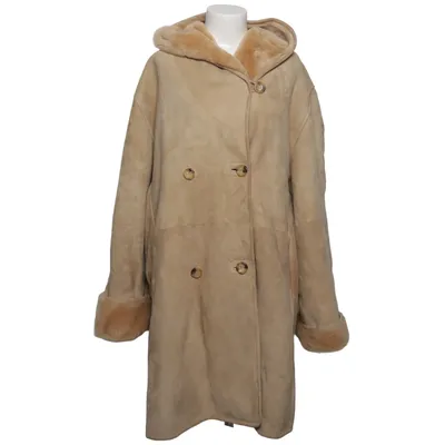 Shearlingjakke (Beige) fra Jobis