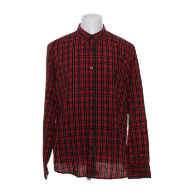 Overhemd (Rood, Zwart, Geel) van Smog Katoen, Polyester